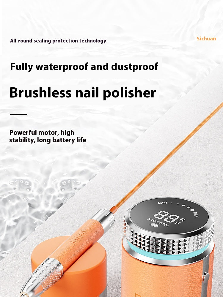 Waterproof Nail Polishing Machine