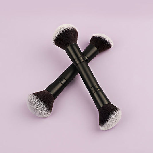 Dual-Headed Makeup Brush