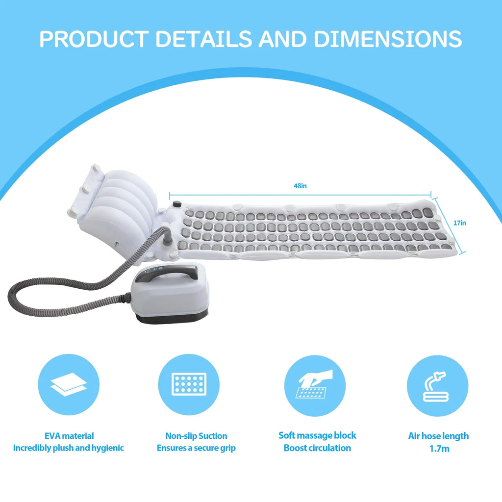 Electric Bubble Spa Bath Mat (Upgraded)