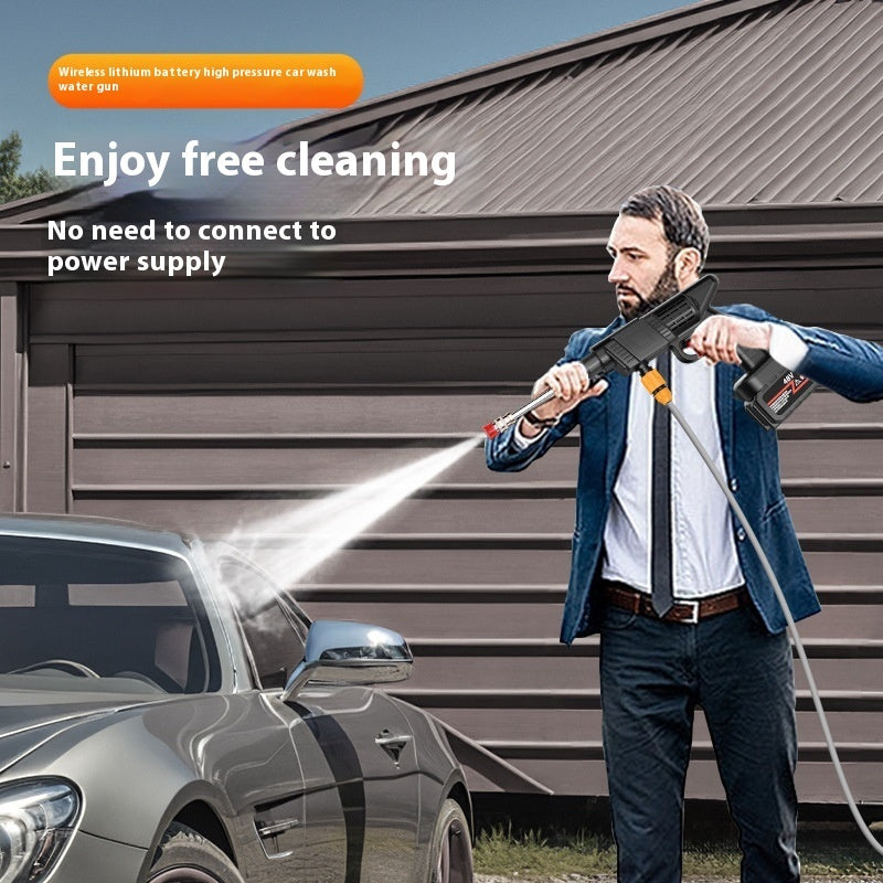 Automobile Water Gun Household Electric Wireless High Power