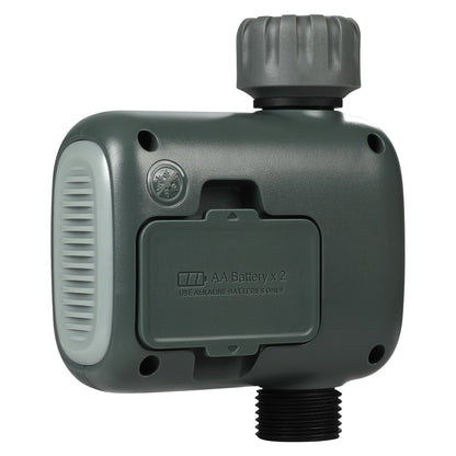 VEVOR WiFi Sprinkler Timer, Single Outlet, Smart Hose Faucet Water Timer With Brass Inlet, APP Control Via 2.4Ghz WiFi Or Bluetooth, Voice Control With Alexa Google Assistant, IPX6 For Yard Watering