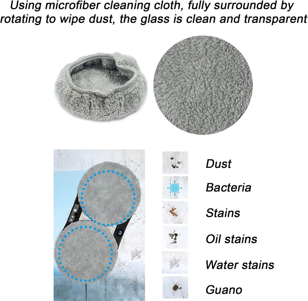 AeroClean AI™ Automatic Window Cleaning Robot