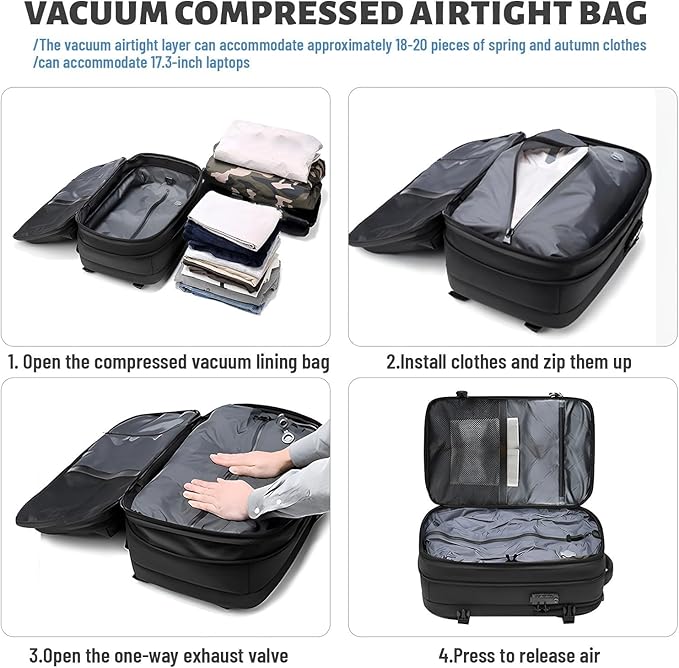 Vortex Vacuum Travel  Bagpack