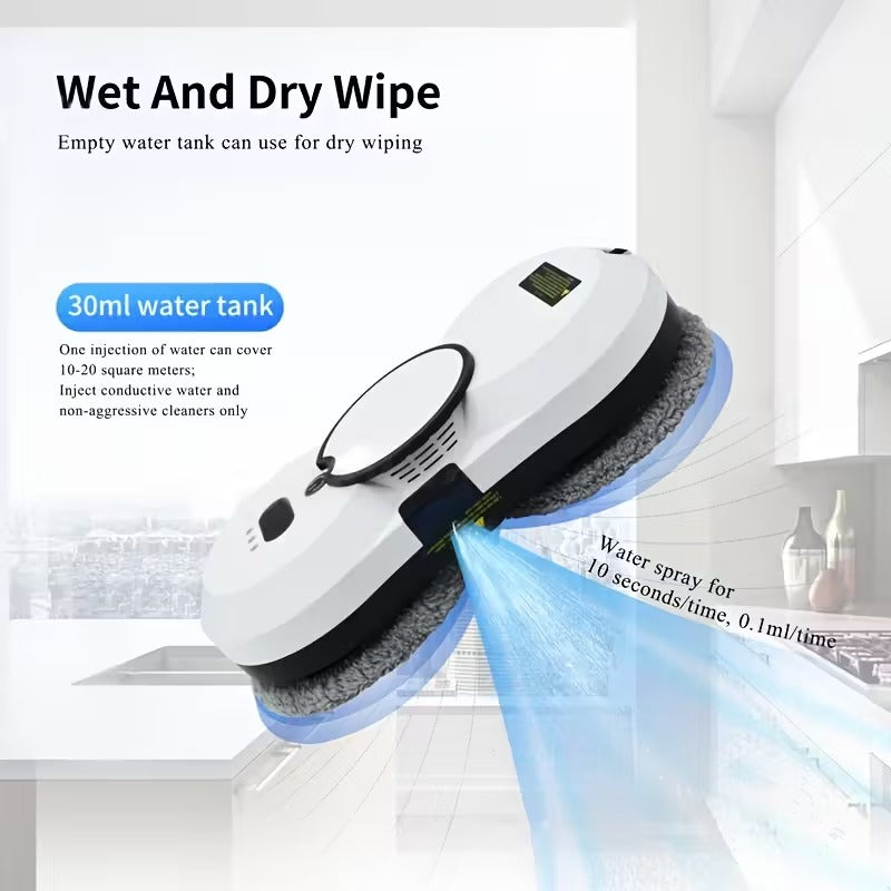 AeroClean AI™ Automatic Window Cleaning Robot