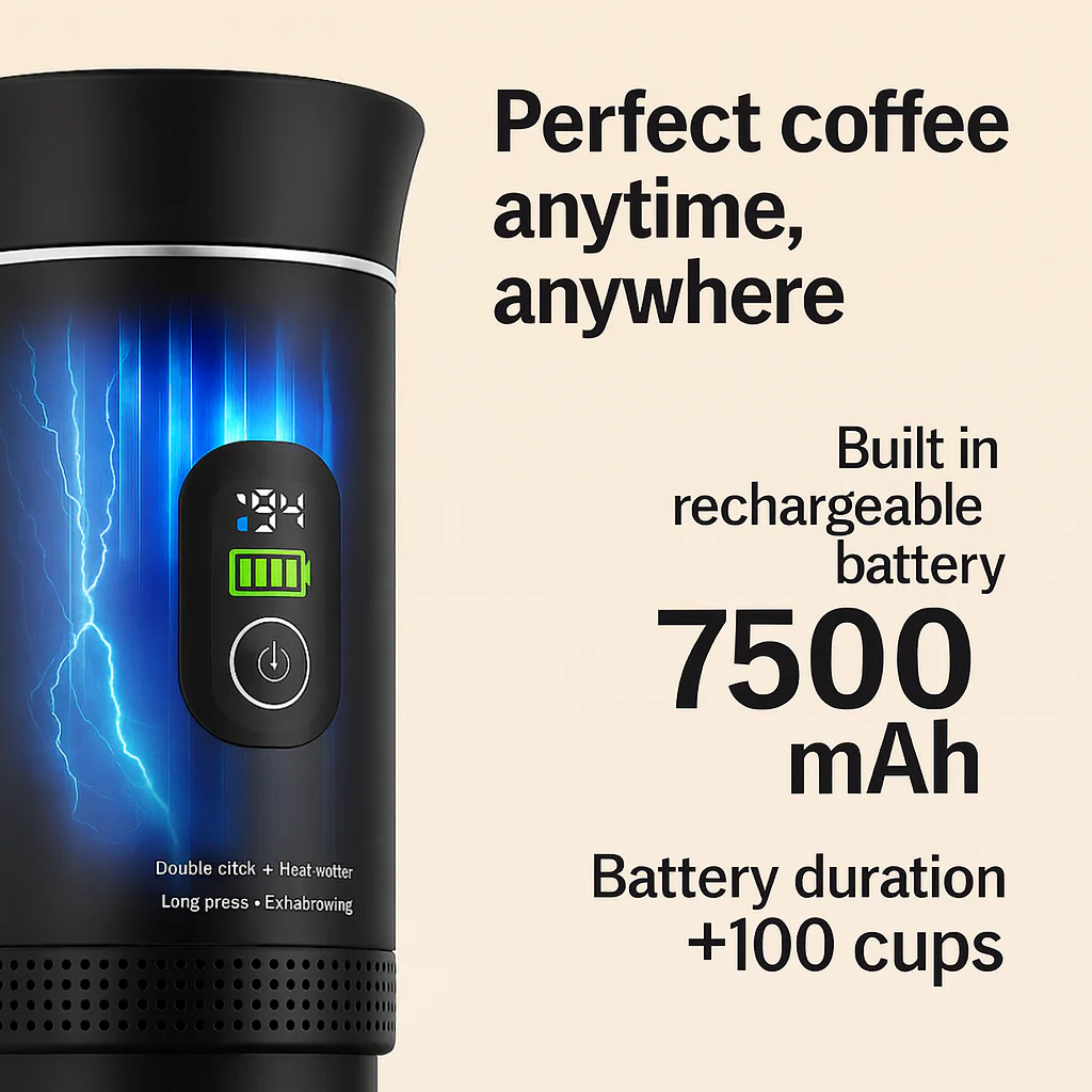 Smart 3-In-One Portable Coffee Maker