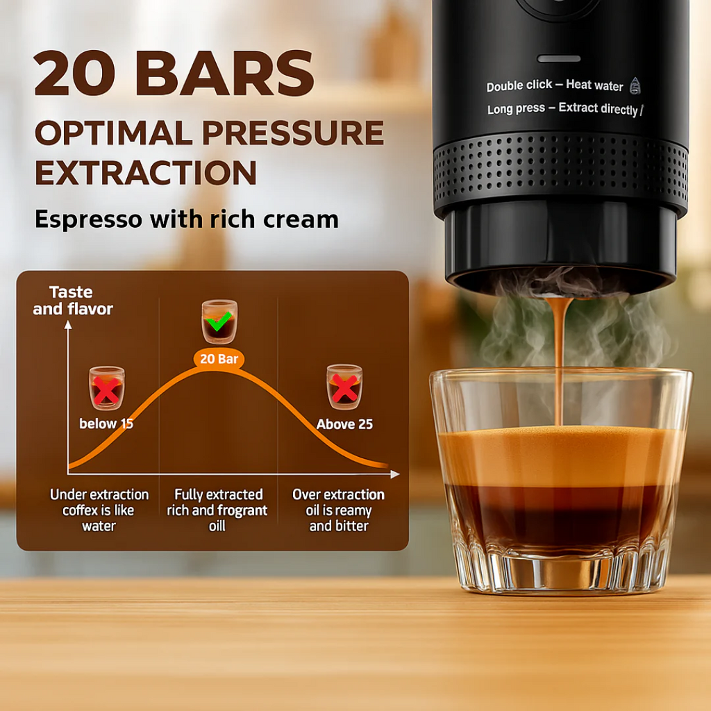 Smart 3-In-One Portable Coffee Maker