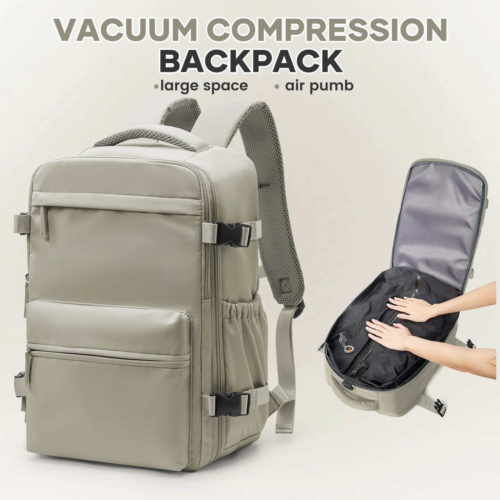 All-In-One Expandable Travel Backpack