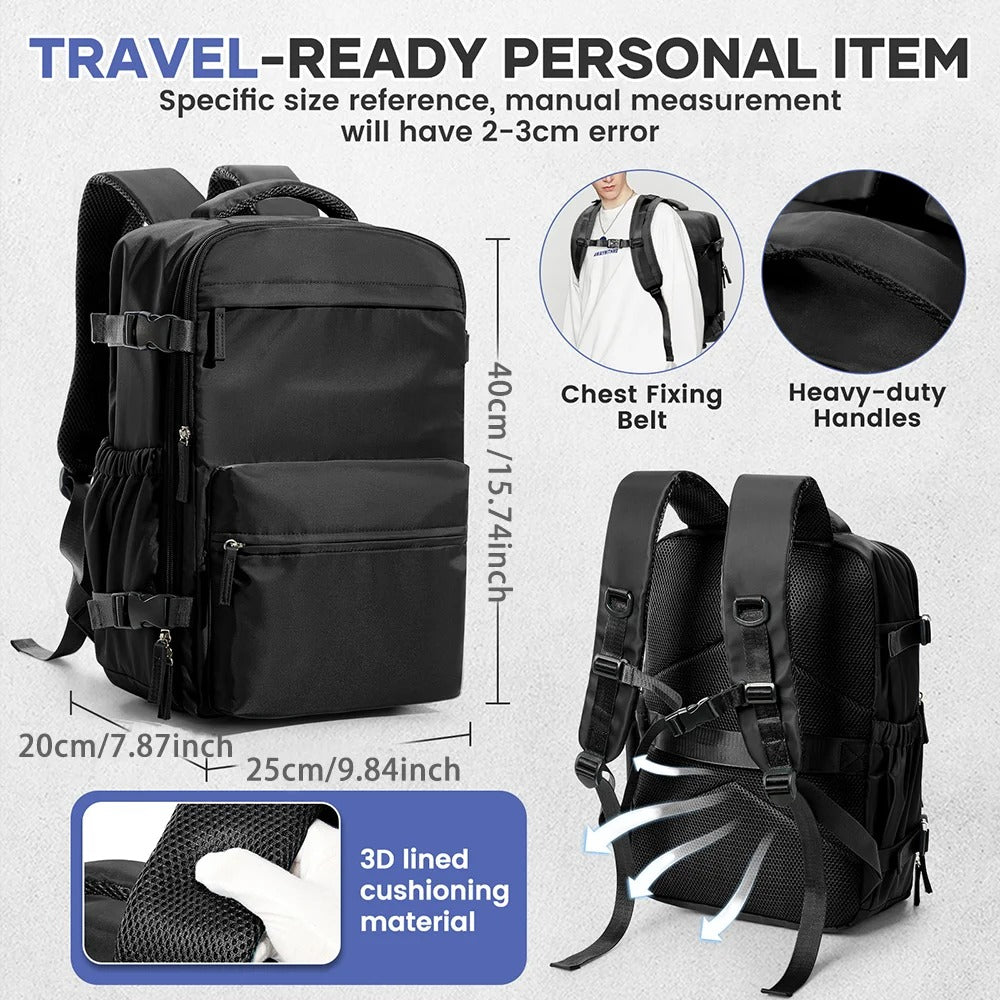 All-In-One Expandable Travel Backpack