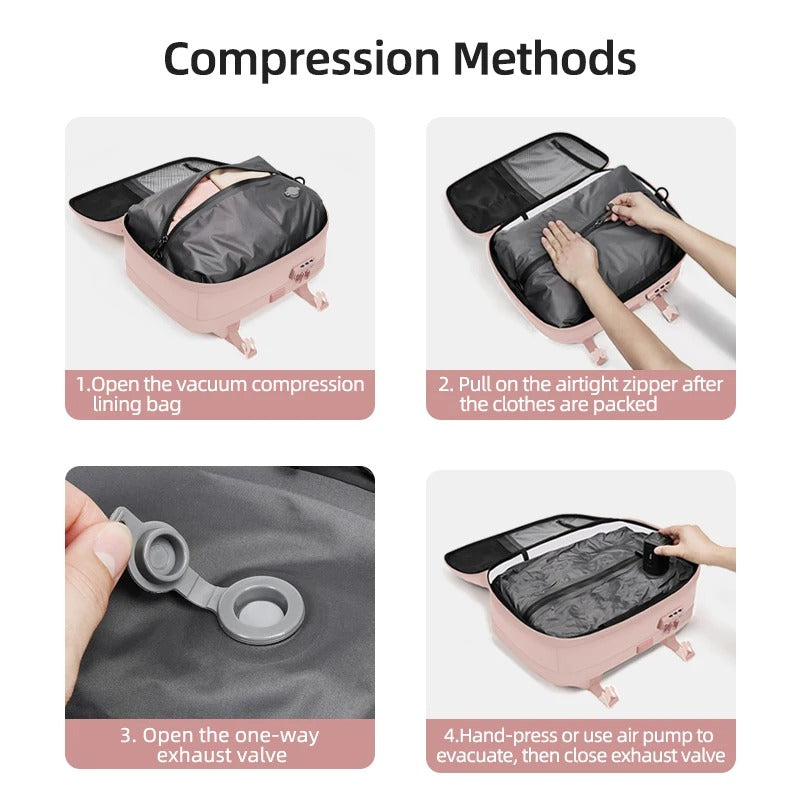 All-In-One Expandable Travel Backpack