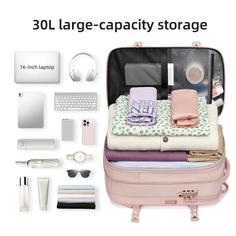 All-In-One Expandable Travel Backpack