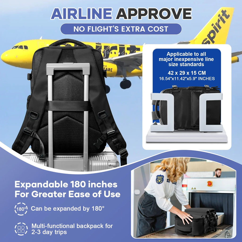 All-In-One Expandable Travel Backpack